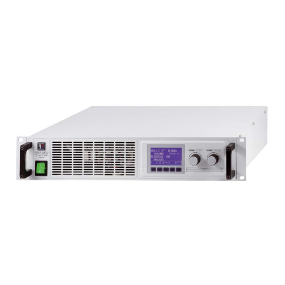 Elektro-Automatik PSI 8000 2U Manual