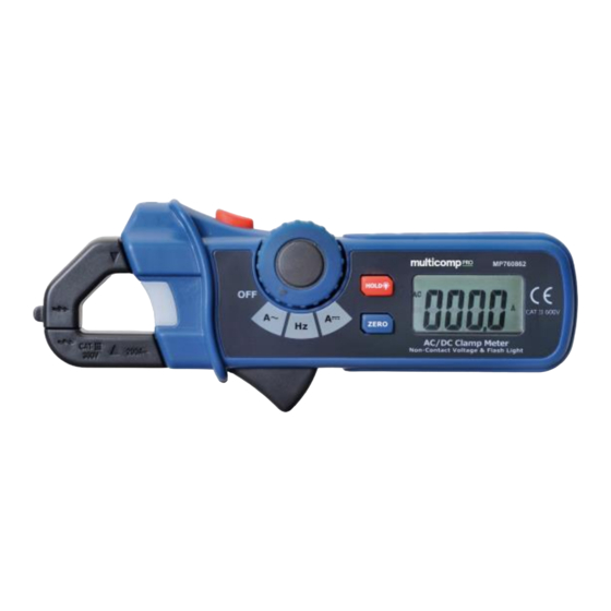 multicomp pro MP760862 Manual