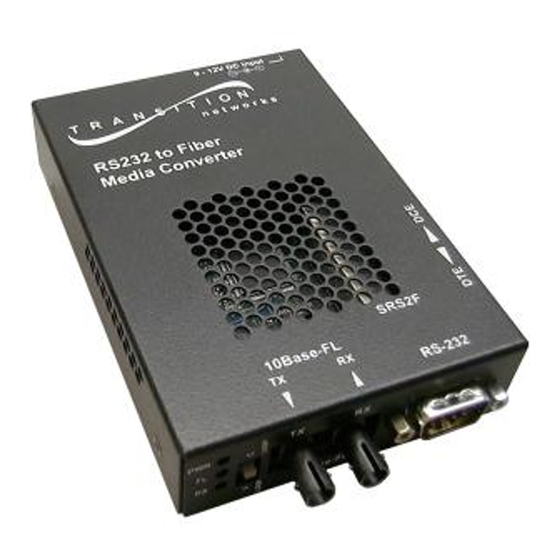 Transition Networks SRS2F3111-100 User Manual