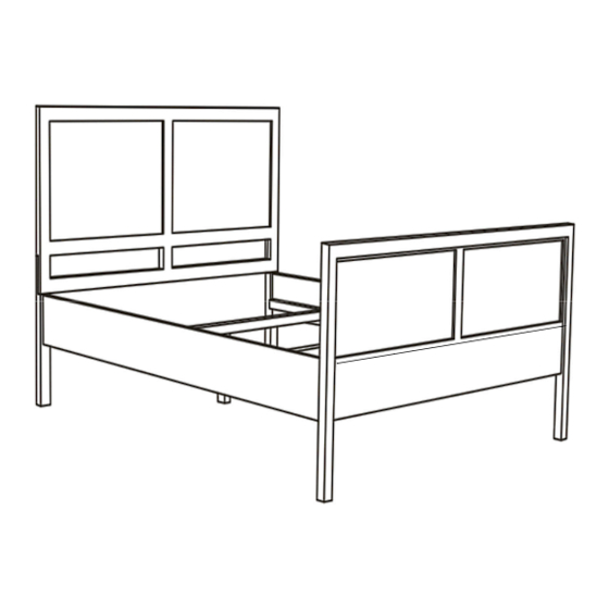 Safavieh Furniture Kerensa BED8000A-F Manual