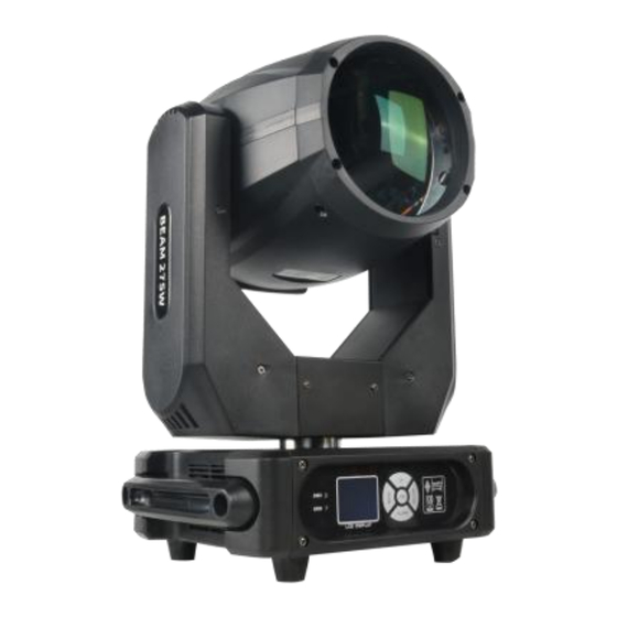Shehds 275W Beam Moving HeadLighting User Manual