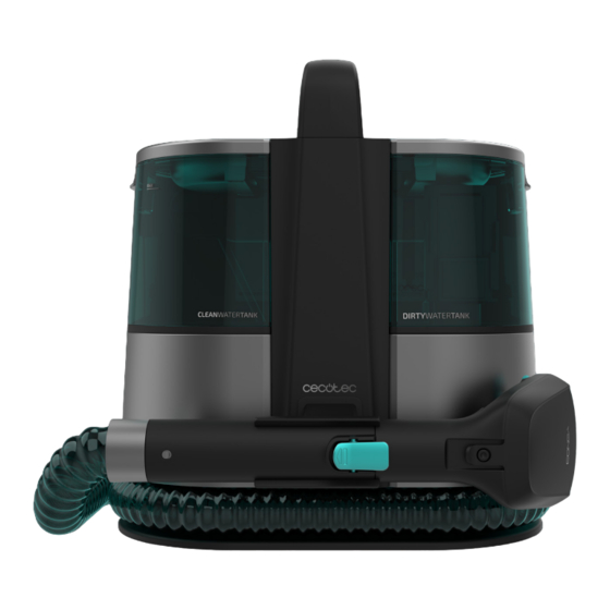 cecotec CONGA 4000 CARPET&SPOT CLEAN XL ADVANCE Instruction Manual