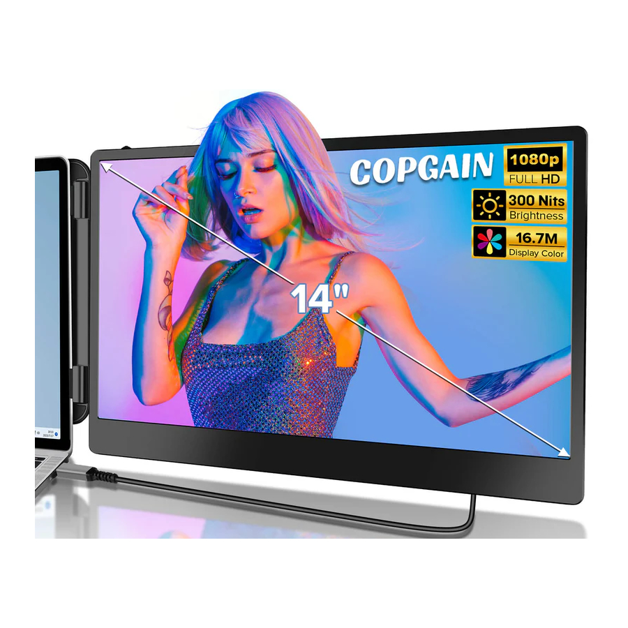 CopGain S1 14'' - Monitor Manual