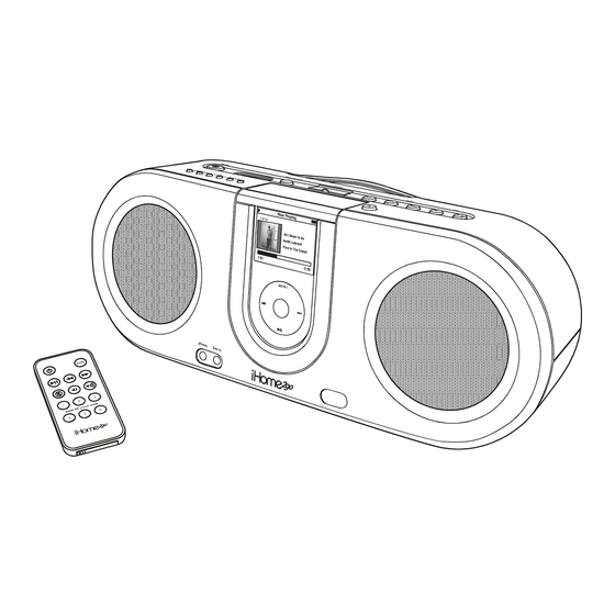 iHome iH31H Owner's Manual