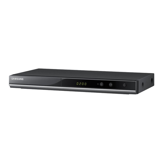 Samsung DVD-C350 User Manual