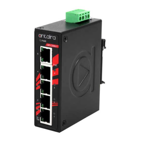 ANTAIRA LNP-C500G-T User Manual