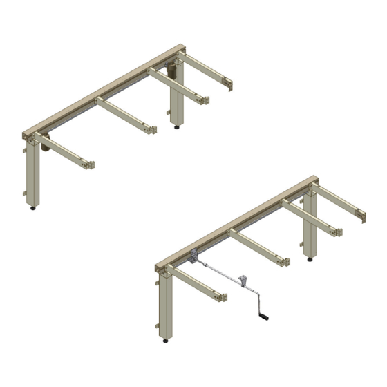 Ropox KitFrame Flexi Indoor Furnishing Manuals
