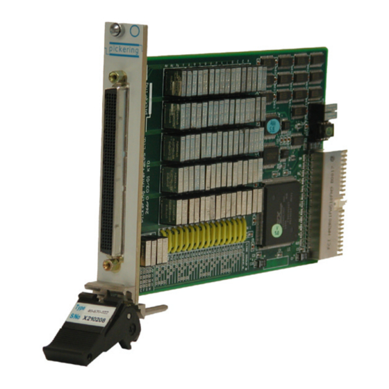 Pickering 40-670 User Manual