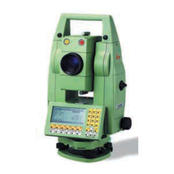 Leica TPS1100 Professional Series User Manual