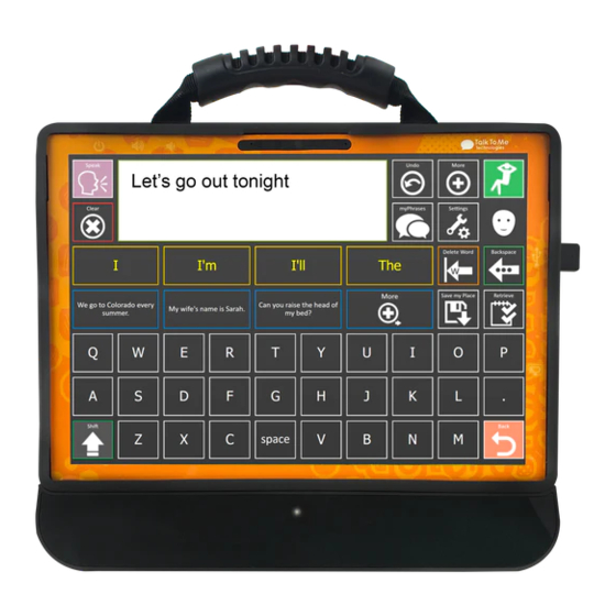 Talk To Me Technologies zuvo PLUS User Manual