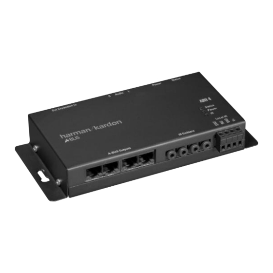 Harman Kardon ABH 4 Manuals