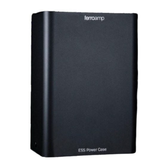ferroamp ESS Power Case Manuals