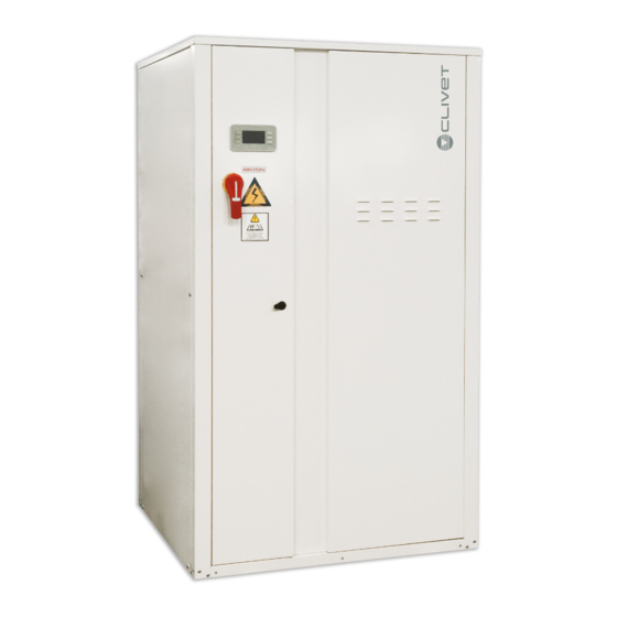 CLIVET WSHN-XEE2 MF 10.2 Installation And Operating Manual