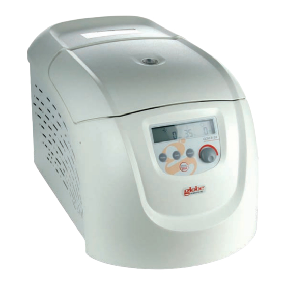 Globe Scientific GCM-R-24 Quick Start Manual