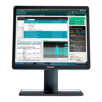 Barco MDRC-1219 HB User Manual