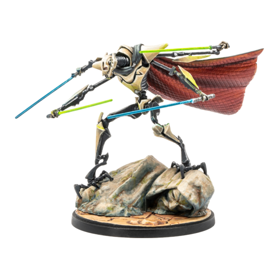 ATOMIC MASS GAMES STAR WARS SHATTERPOINT GENERAL GRIEVOUS SWP05A Assembly