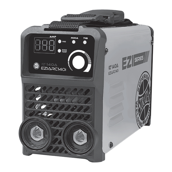 Strata EZIARC140i Operating Instructions Manual