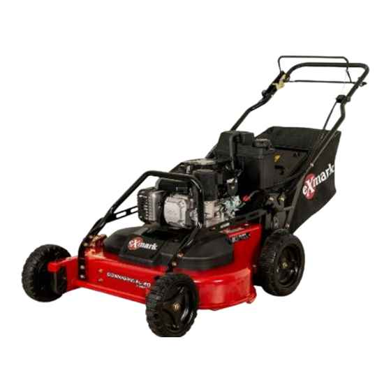 Exmark COMMERCIAL 30 X Series Manual