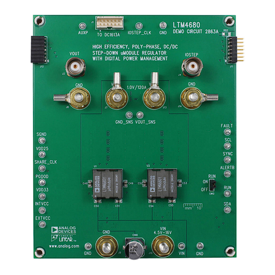 Analog Devices DC2863A Demo Manual