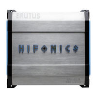 Hifonics BRUTUS BRX5000.5 User Manual