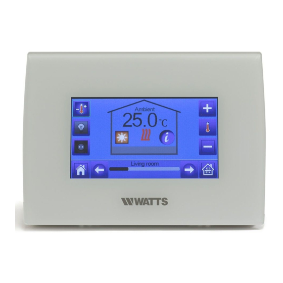 Watts BT-HCM02-RF Installation And User Manual