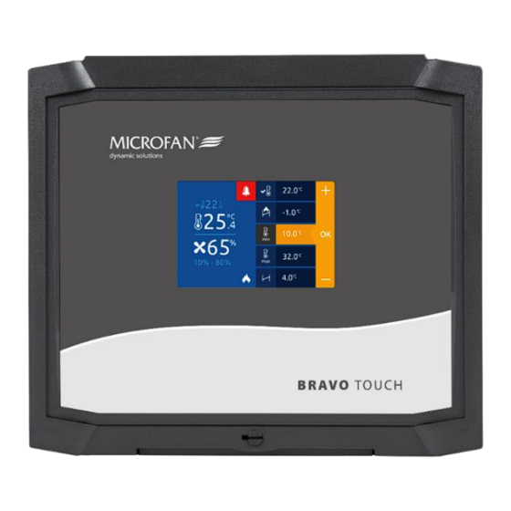 Microfan BRAVO TOUCH K Quick Start Manual