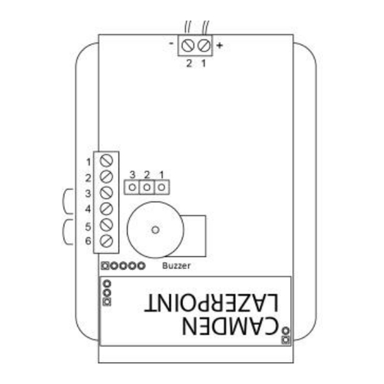 CAMDEN CM-120TX Installation Instructions Manual