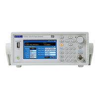 Aim-TTI TGR2053 Quick Start Manual