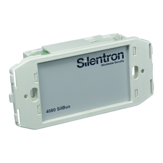Nice Silentron Sil Bus 4080 Instructions And Warnings For Installation And Use
