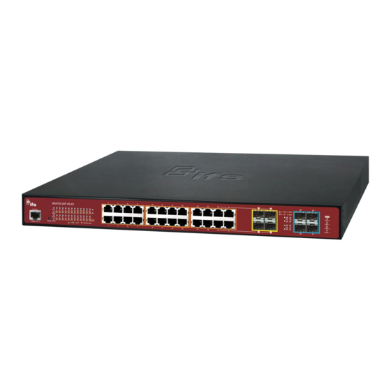 ifs NS4802-24P-4S-2X Quick Installation Manual