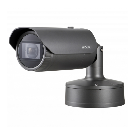 Wisenet XNO-6080R Quick Manual