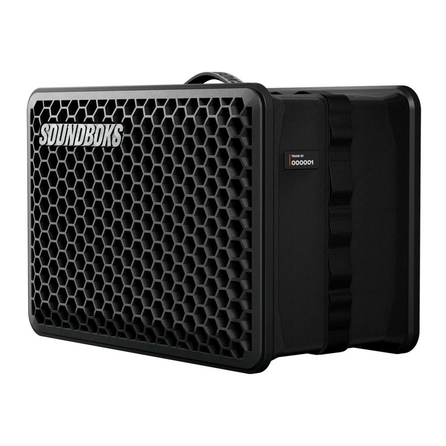 SOUNDBOKS GO Manual