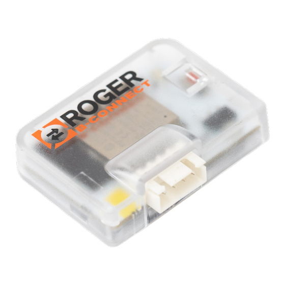 Roger B-CONNECT B74/BCONNECT Manuals