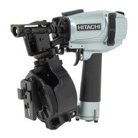 Hitachi NV45AE - Coil Roofing Nailer Instruction And Safety Manual
