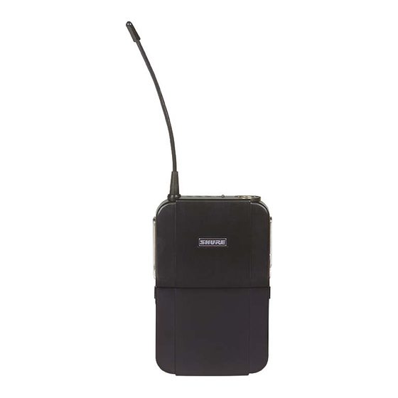 Shure UC1L Service Manual