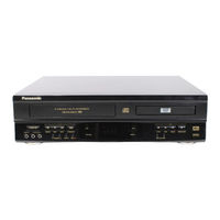 Panasonic PVD4741 - DVD/VCR DECK Operating Instructions Manual