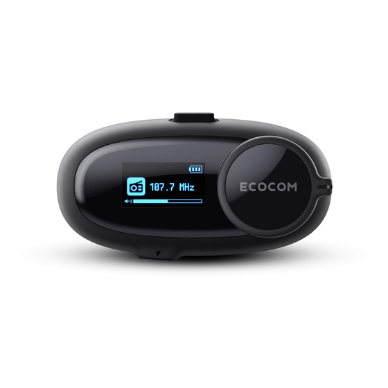 ECOCOM ECAS01 Manuals
