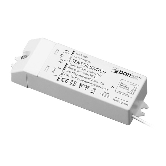 Panlux SL7001 Instructions