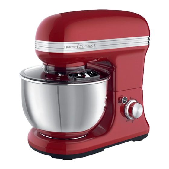 User Manuals: Proficook PC-KM 1197 Food Processor