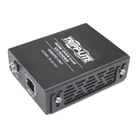 Tripp Lite B1271A1CH Owner's Manual