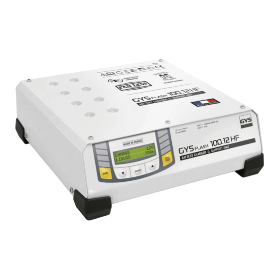 GYS GYSFLASH 102.12 HF Manual