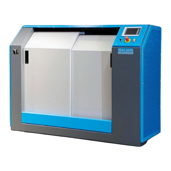 Bauer Kompressoren B-SAFE 300 Operating Manual And Spare Parts List