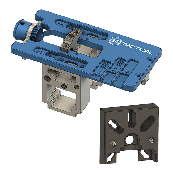 5D TACTICAL ROUTER JIG PRO Instructions Manual