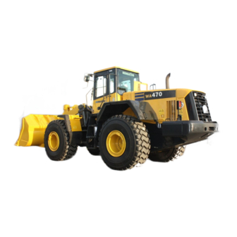 Komatsu WA470-5 Shop Manual