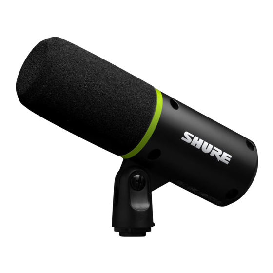 Shure MV6 Manual