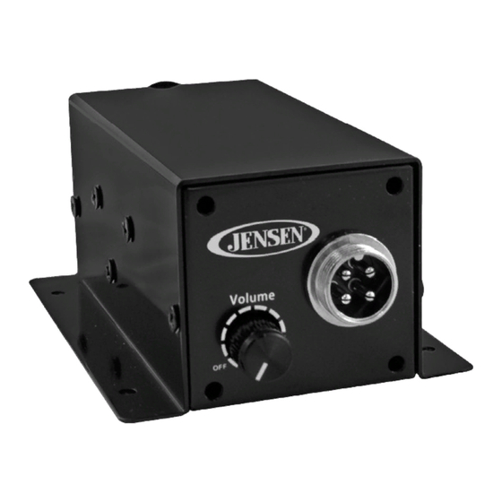 Jensen PA500 Owners & Installation Manual