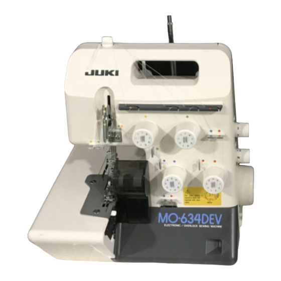 JUKI MO-634DEV Service Manual