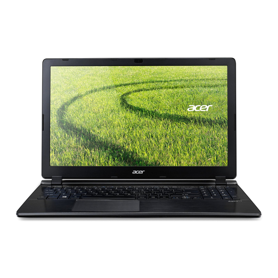 Acer Aspire V5 Laptop Manuals