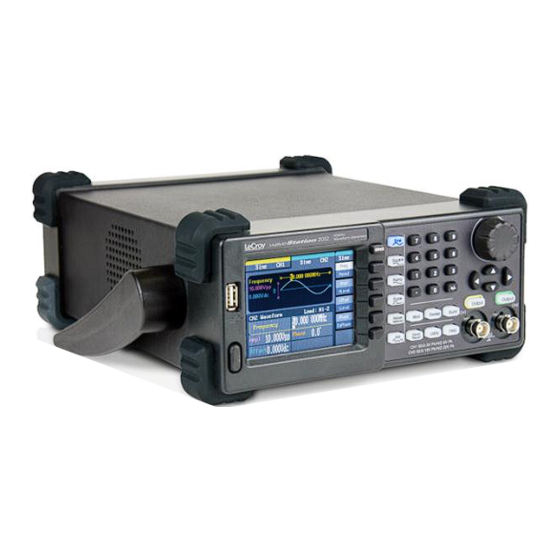 LeCroy WaveStation 2052 Operator's Manual