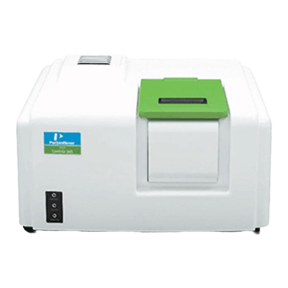 Perkin-Elmer Lambda 365 Installation Instructions Manual